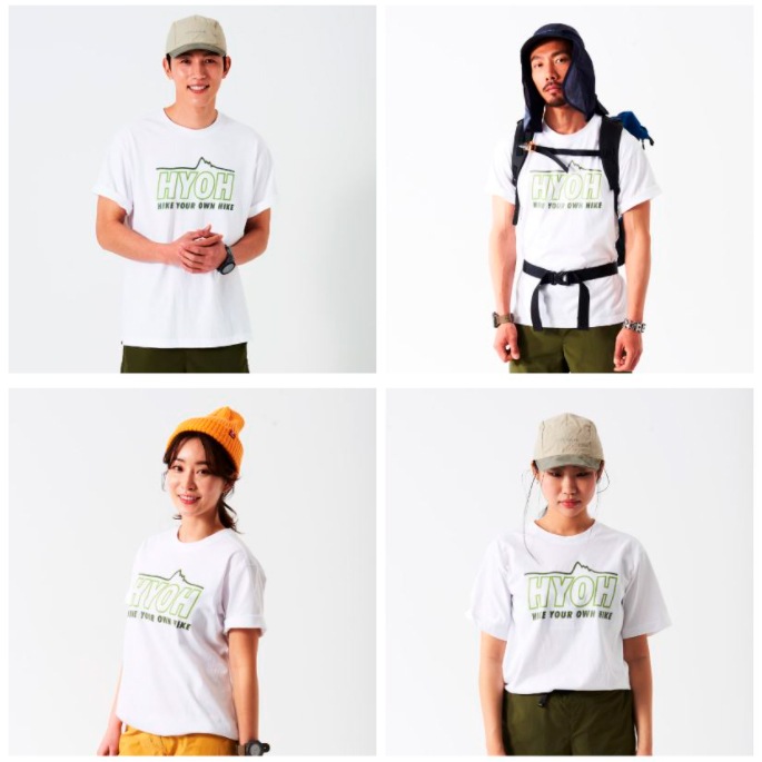HYOH MOUNTAIN T-SHIRTS