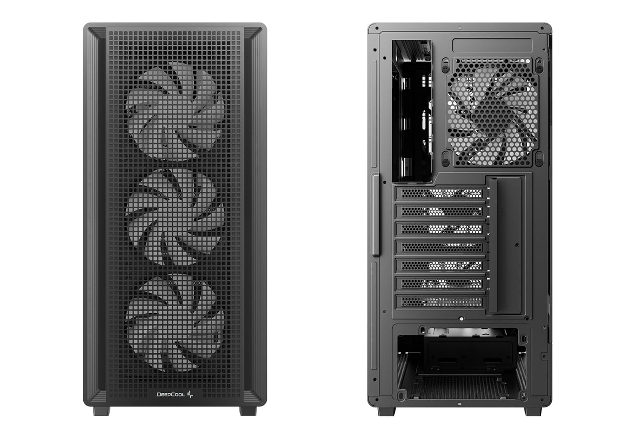 DEEPCOOL CC550 4F × Ryzen 7 7700 × RX 9060 XT 16GB | 月替わり