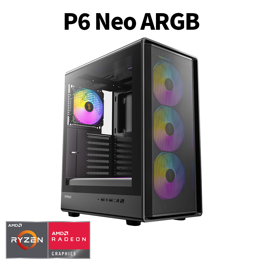 P6 Neo ARGB Ryzen 7 9800X3D-RX 9070 XT | 月替わりセール | RYSTA