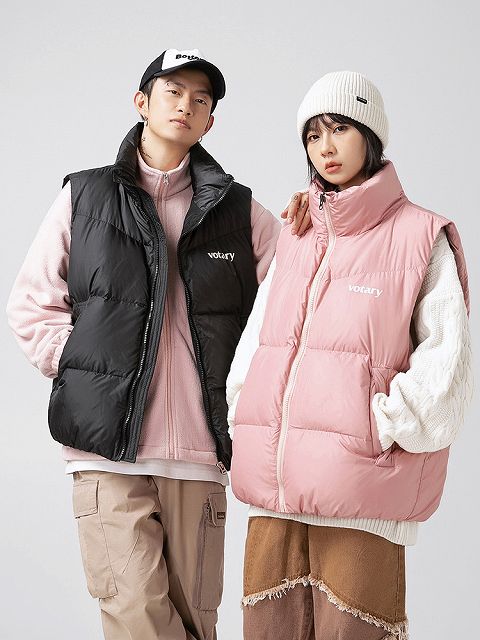 Amazon | [シュガーケーン] ベスト SC15222 レザーヨーク ダウン