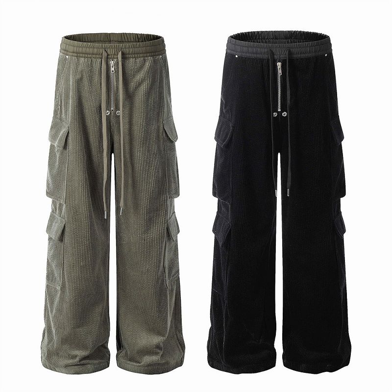 メンズファッション ワークパンツ 男女兼用 ストリート系 ボトムス 春秋冬 2023新作★全2色