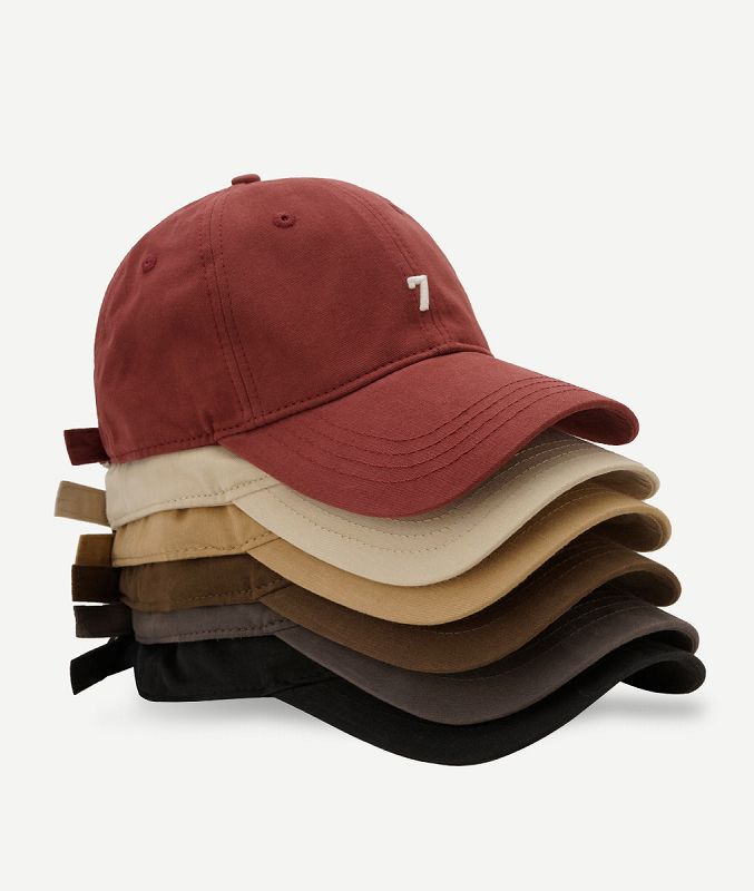 帽子 刺繍入り 日よけ帽子 男女兼用  ストリート系 キャップ★全7色