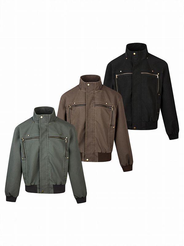 メンズファッション ワーク風 ジャケット 男女兼用 ストリート系 アウター  秋冬 2025新作★全3色