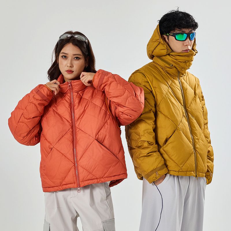 メンズ  ダウンジャケット 男女兼用 ストリート系 防寒アウター 秋冬 2025新作★全4色