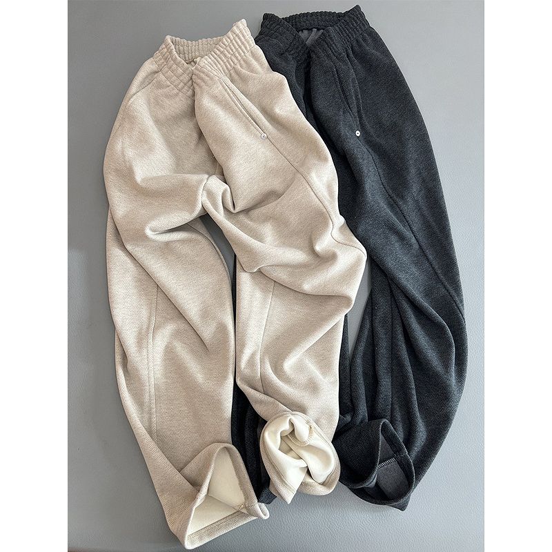 メンズファッショ ウール ジョガーパンツ 男女兼用 ストリート系 ボトムス 秋冬 2025新作★全2色