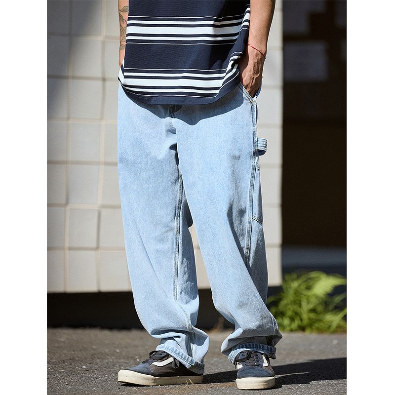 メンズファッション デニム パンツ 男女兼用 ストリート系 ボトムス 秋冬 2026新作★全3色