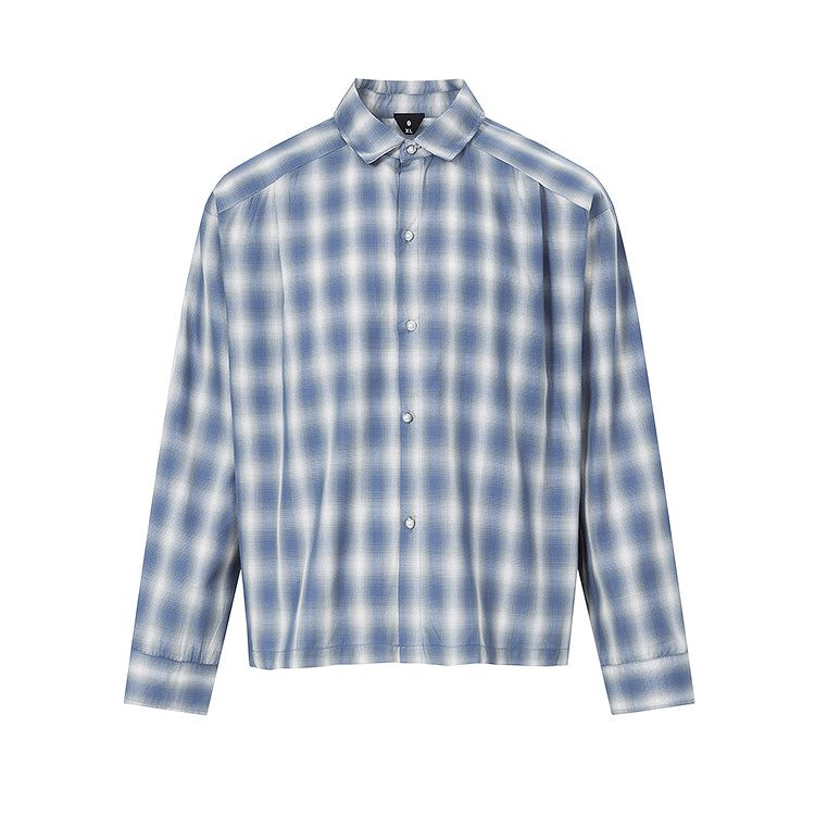 メンズファッション チェック柄 長袖 シャツ 男女兼用 ストリート系 トップス  春秋 2026新作★
