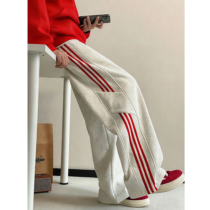 メンズ スポーツ風 ジョガーパンツ 男女兼用 ストリート系 ボトムス 春秋冬 2026新作★全3色