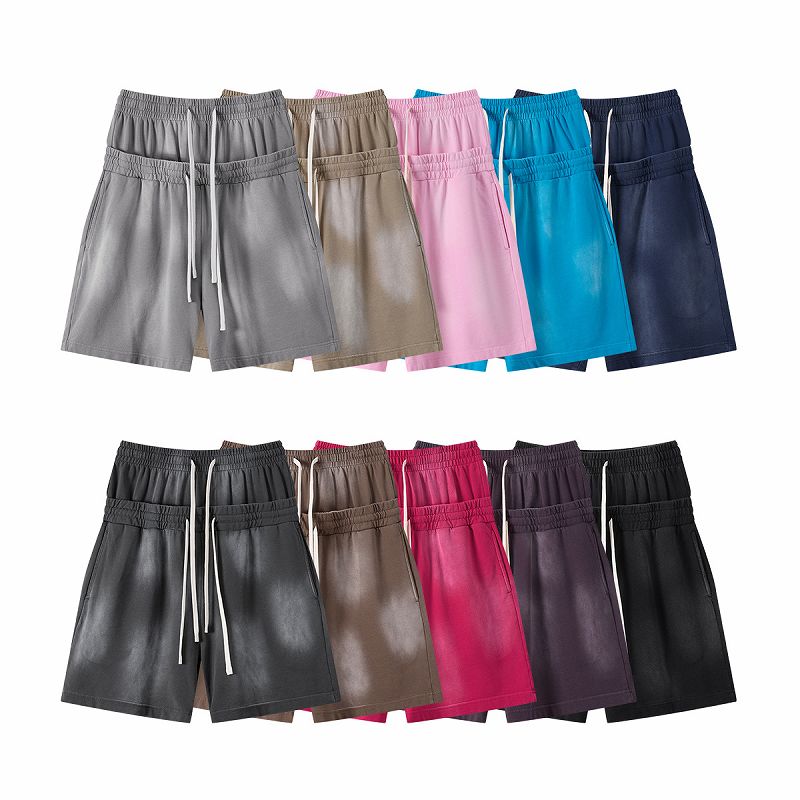 メンズ 偽二枚二重 ビンテージ風 ショートパンツ 男女兼用 ストリート系 ボトムス 2026新作 夏★全10色