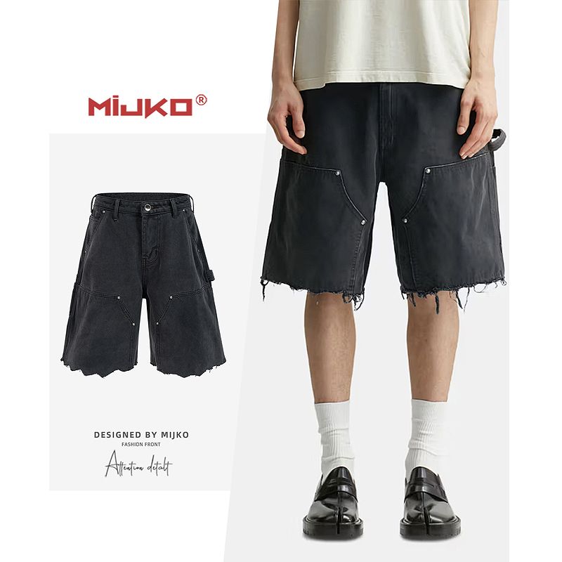 メンズ ワーク風 ショートパンツ 男女兼用 ストリート系 ボトムス 春夏 2026新作★