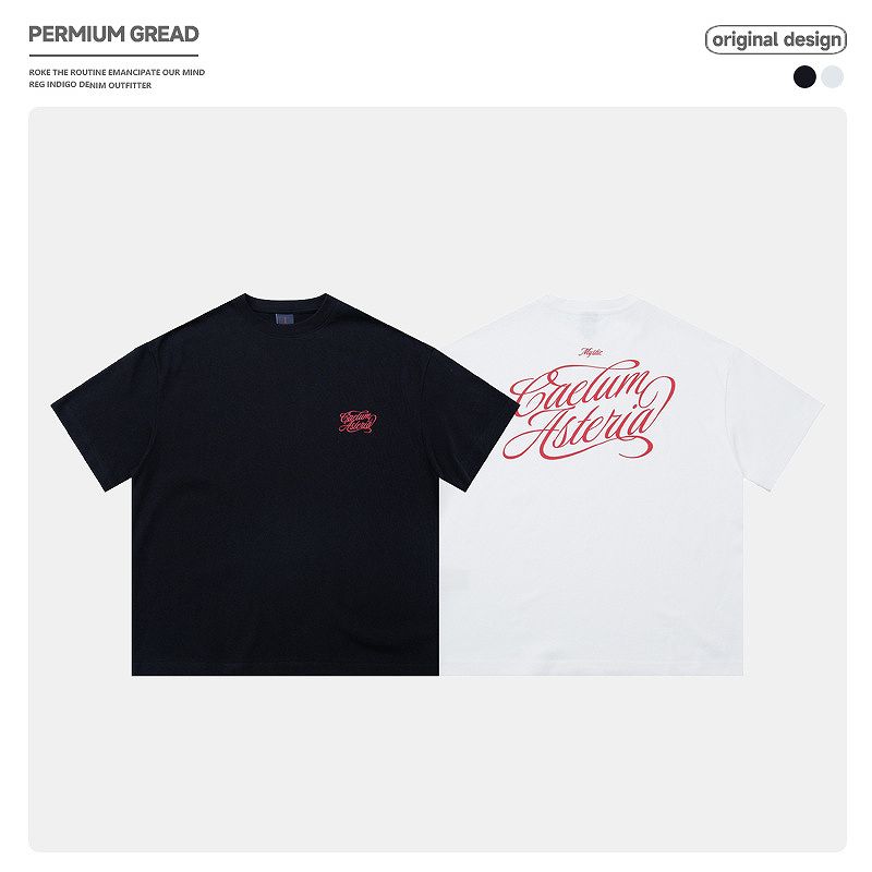 メンズファッション プリント 半袖Tシャツ 男女兼用 カジュアル トップス 春夏 2026新作★全2色