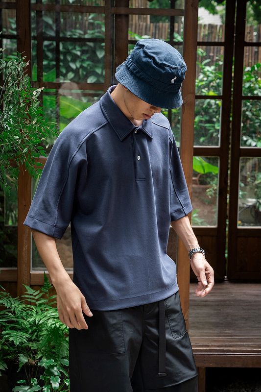 メンズ 無地 半袖 ポロシャツ 男女兼用 カジュアル トップス 春夏 2026新作★3色