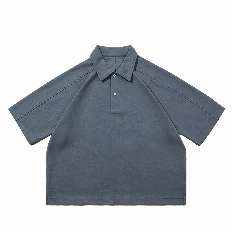 メンズ 無地 半袖 ポロシャツ 男女兼用 カジュアル トップス 春夏 2026新作★3色