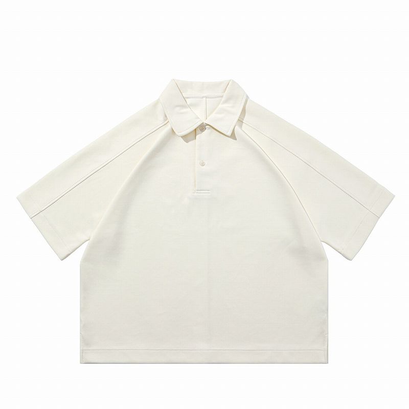 メンズ 無地 半袖 ポロシャツ 男女兼用 カジュアル トップス 春夏 2026新作★3色