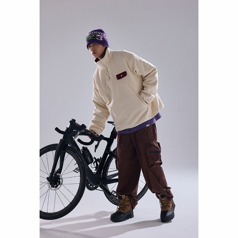 メンズファッション 刺繍入り 中綿 トップス 男女兼用 ストリート系  アウター 秋冬 2026新作★全3色