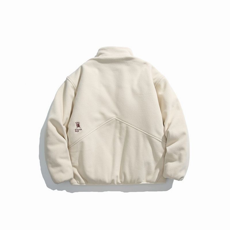 メンズファッション 刺繍入り 中綿 トップス 男女兼用 ストリート系  アウター 秋冬 2026新作★全3色