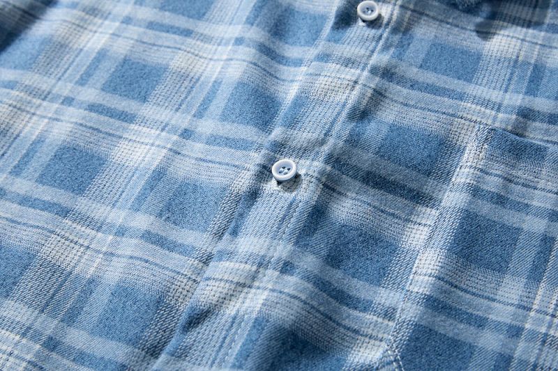 メンズ チェック柄 長袖 シャツ 男女兼用 ストリート系 トップス  春秋 2026新作★全2色