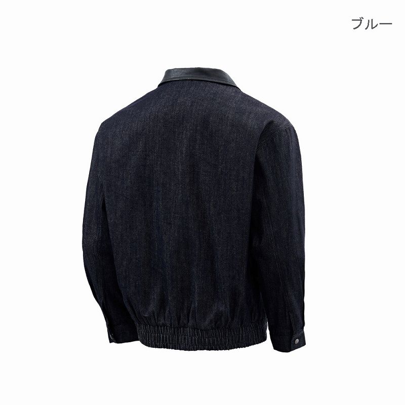 メンズ ワーク風 デニム ジャケット 男女兼用 ストリート系 アウター 春秋 2026新作★