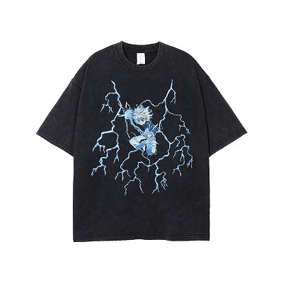 JEEPレトロストリート半袖 Tシャツ レトロ T-Shirtダメージ加工 ダメージ加工 スプレー ペイント 半袖Tシャツ P1363 – PPP STUDIOS