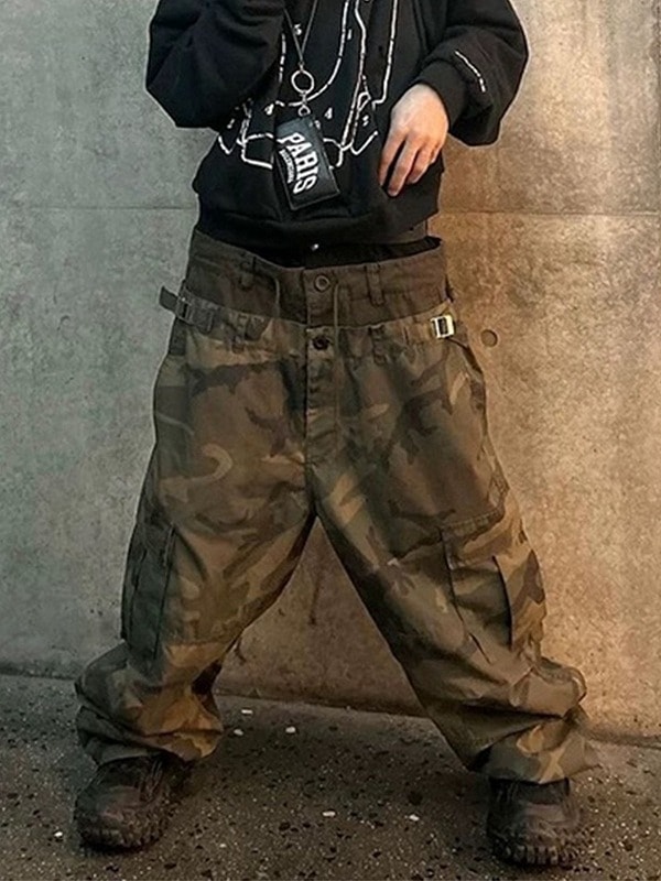 BLESS Ü 迷彩柄 ワークパンツ BLESS Ü 迷彩柄 ワークパンツ