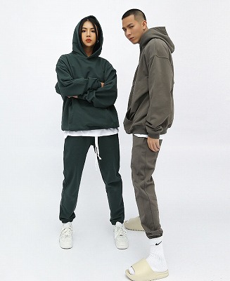 【OEM生産可能】メンズ  裏パイル パーカー 男女兼用 ジョガーパンツ セットアップ  秋冬 2023新作★全5色