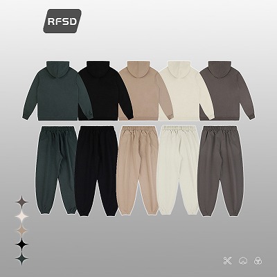 【OEM生産可能】メンズ  裏パイル パーカー 男女兼用 ジョガーパンツ セットアップ  秋冬 2023新作★全5色