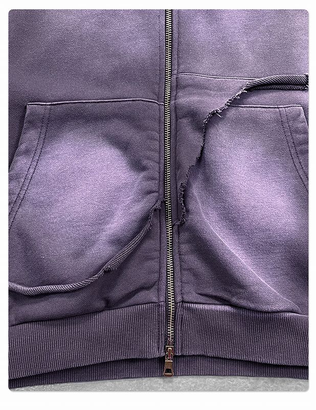 メンズ 生地430g 裏パイル ジップアップ パーカー 男女兼用 ストリート系 秋冬 2026新作★全2色