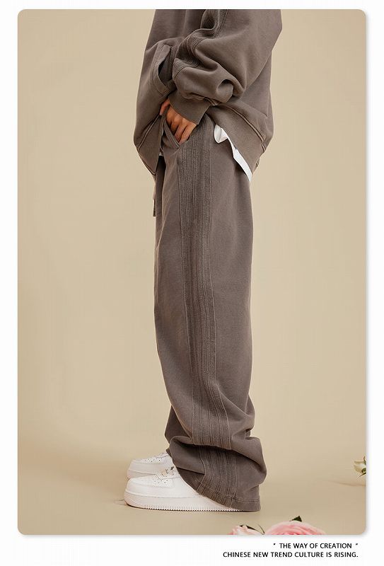 メンズ ビンテージ風 ジョガーパンツ 男女兼用 ストリート系 ボトムス 春秋冬 2025新作★全4色