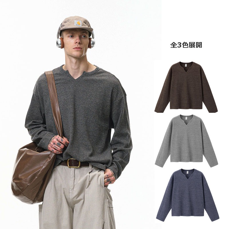 Y423ワッフルニット　vinニット　２枚セット URBAN RESEARCH Sonny Label セーター ニット ウォッシャブルワッフル