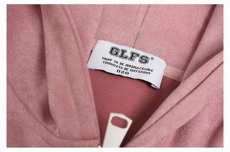 メンズ 刺繍入り スエード ジップアップ パーカー 男女兼用 ストリート系 トップス 春秋 2026新作★全3色