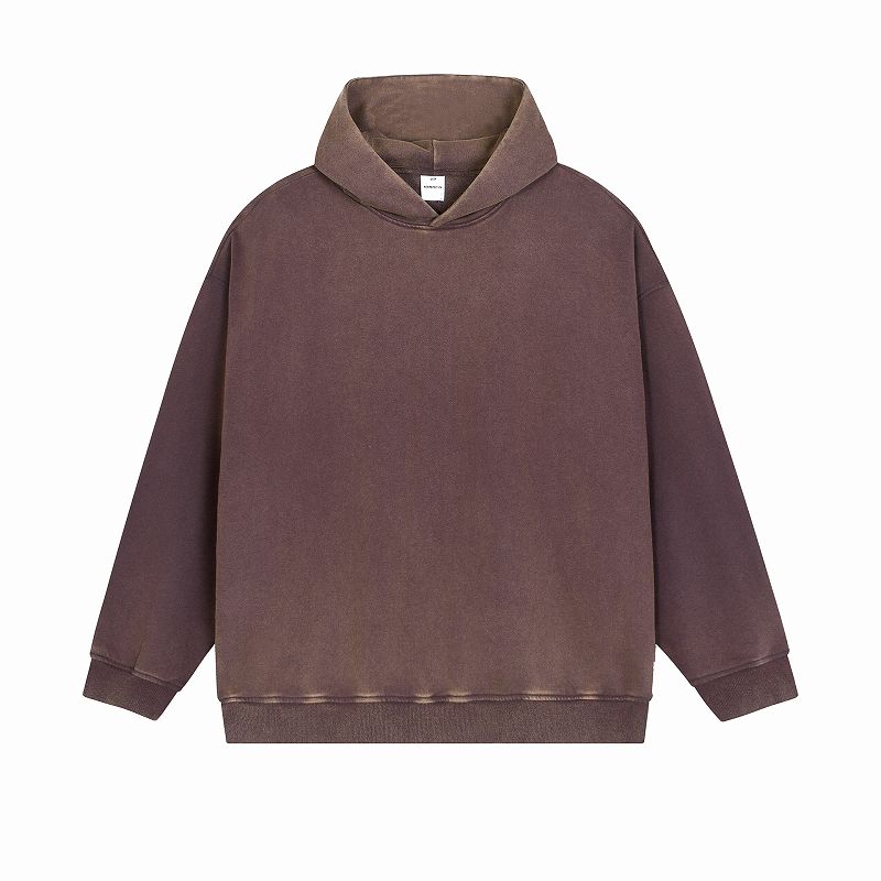 メンズ 生地404g ビンテージ風 裏パイル パーカー 男女兼用 ストリート系 秋冬 2026新作★全5色