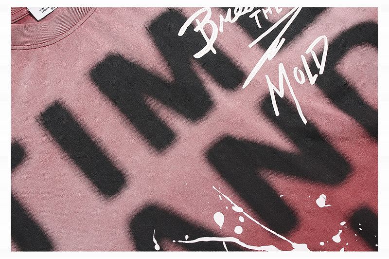 メンズ ビンテージ風 半袖 Tシャツ 男女兼用 ストリート系 トップス 春秋 2026新作★全3色