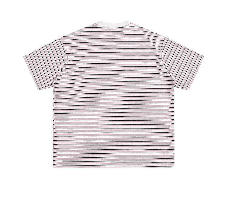 メンズファッション ボーダー柄 半袖 Tシャツ 男女兼用 カジュアル トップス 夏 2026新作★全3色