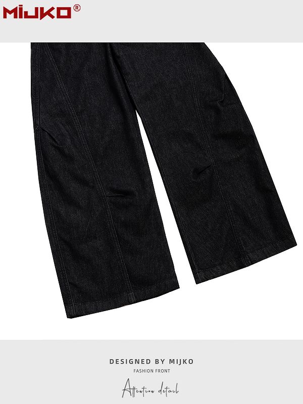 メンズファッション デニム パンツ 男女兼用 ストリート系 ボトムス 春秋 2026新作★