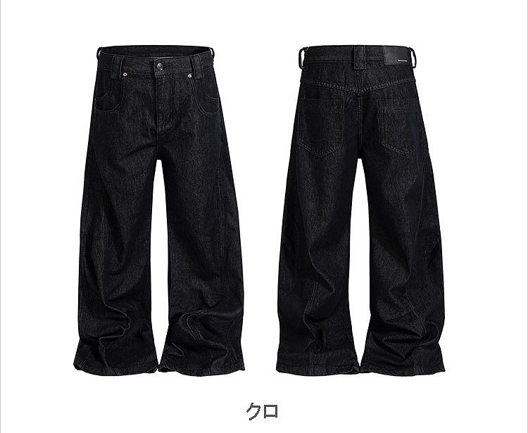 メンズファッション デニム パンツ 男女兼用 ストリート系 ボトムス 春秋 2026新作★