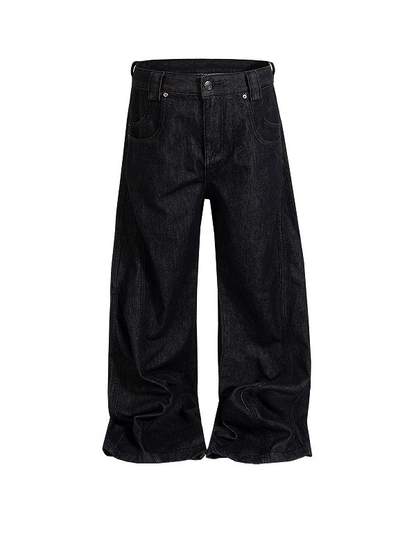 メンズファッション デニム パンツ 男女兼用 ストリート系 ボトムス 春秋 2026新作★