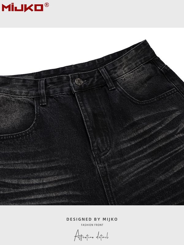 メンズファッション デニム パンツ 男女兼用 ストリート系 ボトムス 春秋 2026新作★