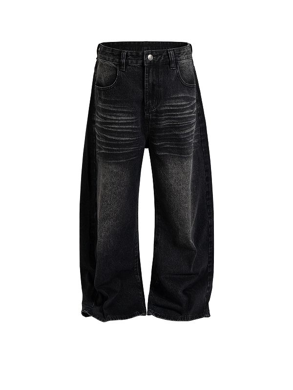 メンズファッション デニム パンツ 男女兼用 ストリート系 ボトムス 春秋 2026新作★