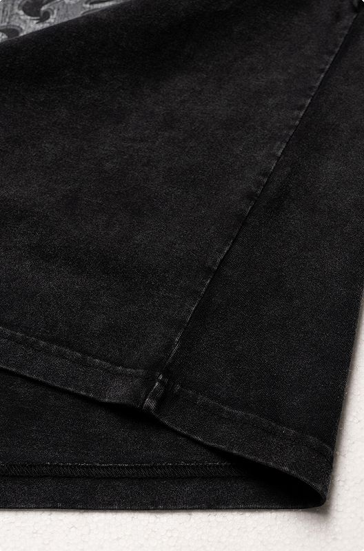 ウォッシュ加工 無地/プリント Boxyシルエット 半袖 Tシャツ ストリート系 トップス 夏 2026新作★