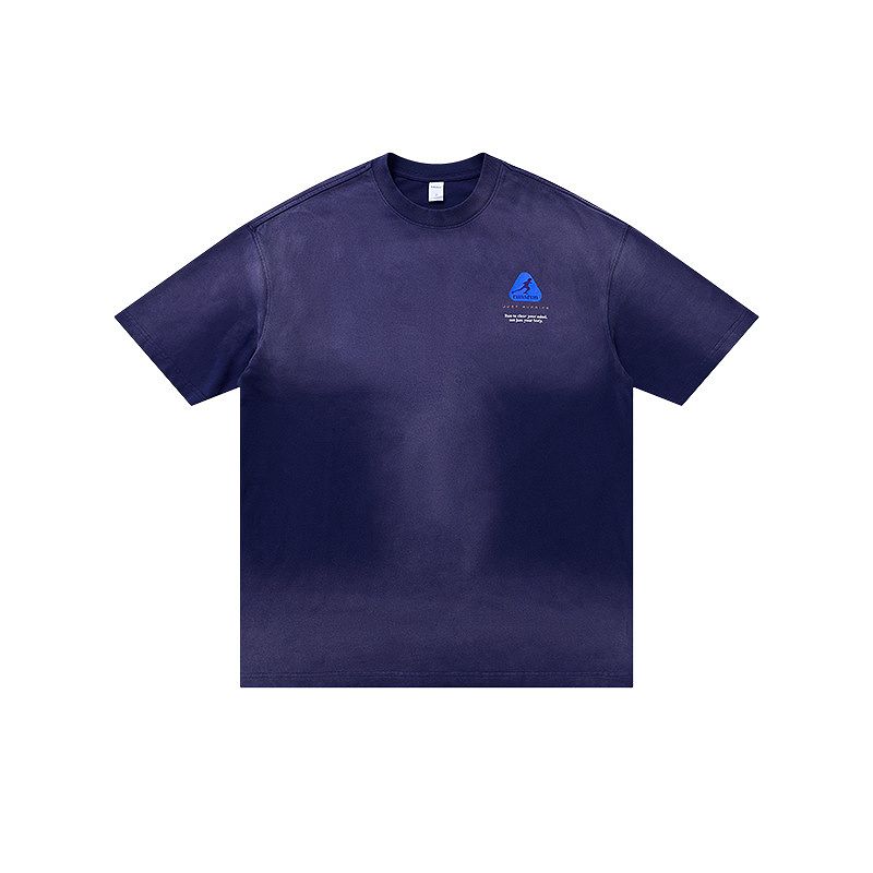 メンズ グラテーション 半袖 Tシャツ 男女兼用 ストリート系 トップス 夏 2026新作★全2色