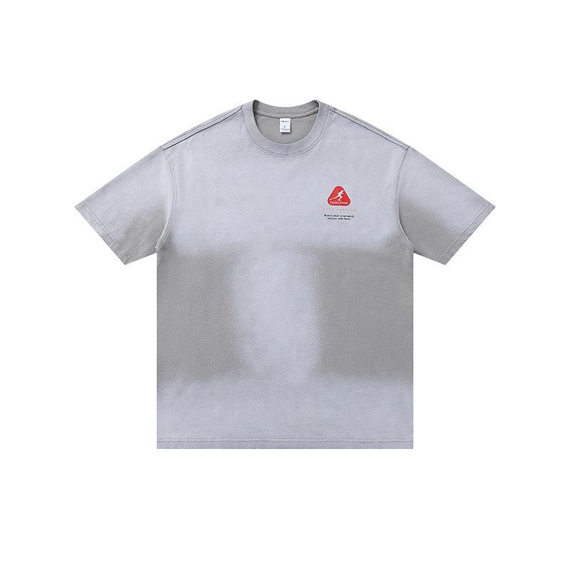 メンズ グラテーション 半袖 Tシャツ 男女兼用 ストリート系 トップス 夏 2026新作★全2色