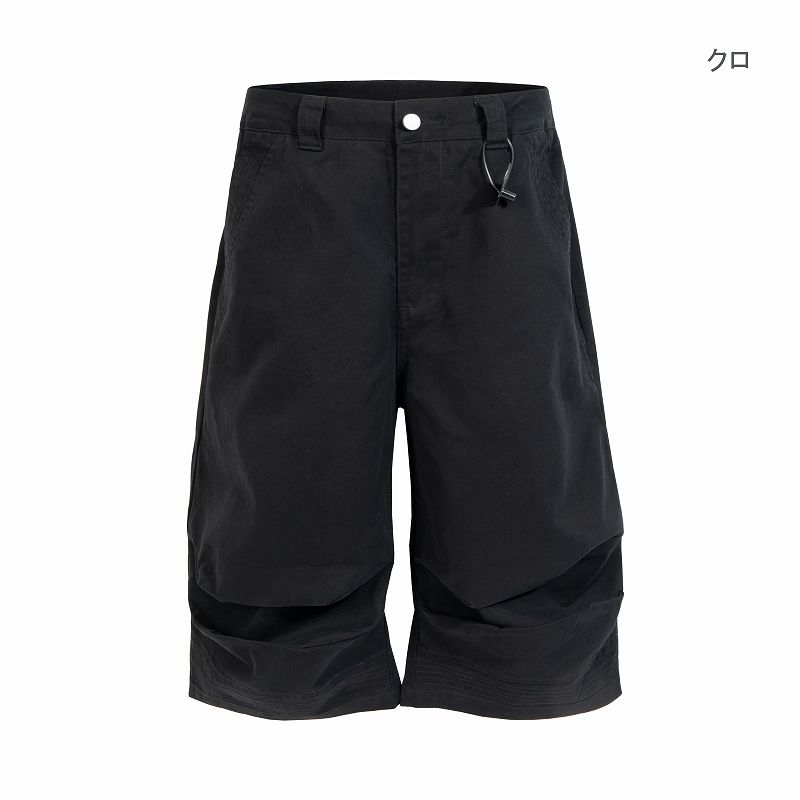 メンズ ワーク風 七分丈 パンツ 男女兼用 ストリート系 ボトムス 春夏 2026新作★