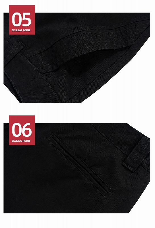 メンズ ワーク風 七分丈 パンツ 男女兼用 ストリート系 ボトムス 春夏 2026新作★