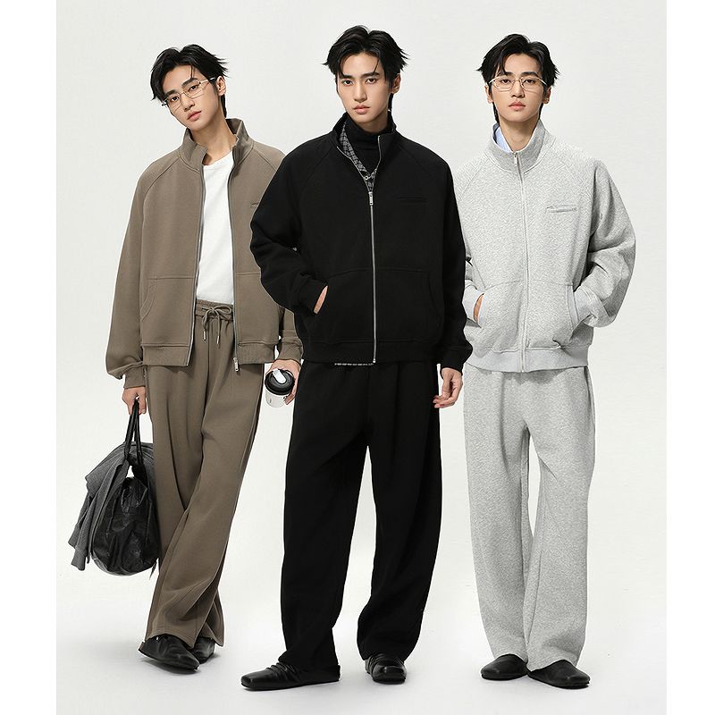 メンズ スポーツ風 無地 アウター 男女兼用 ジョガーパンツ
