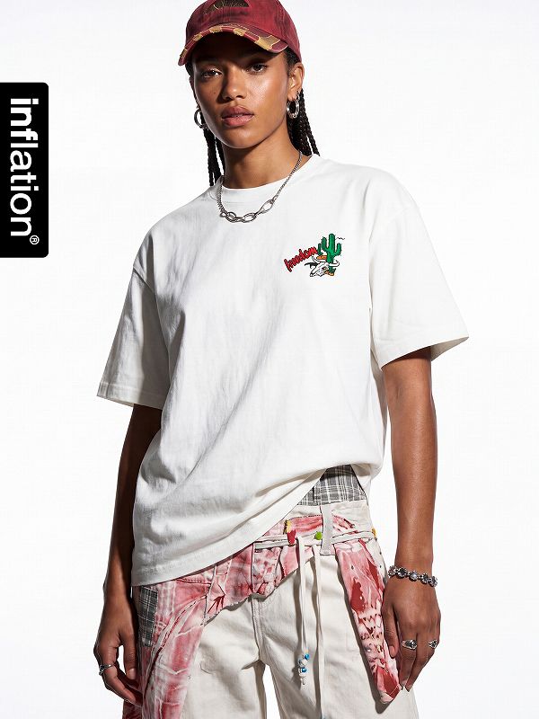 メンズ ラウンドネック 半袖 Tシャツ 男女兼用 ストリート系 トップス