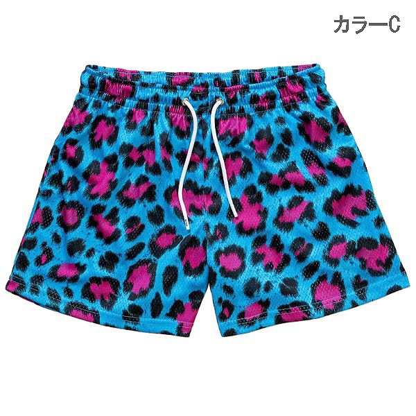 メンズ スポーツ風 ショートパンツ 男女兼用 膝上丈 ビーチ ハーフ
