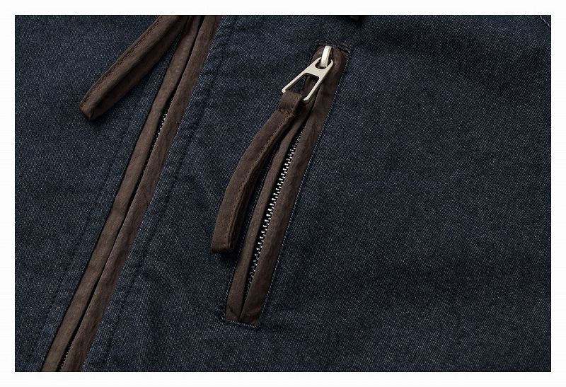 メンズ ワーク風 デニム ジャケット 男女兼用 ストリート系 アウター  春秋 2026新作★