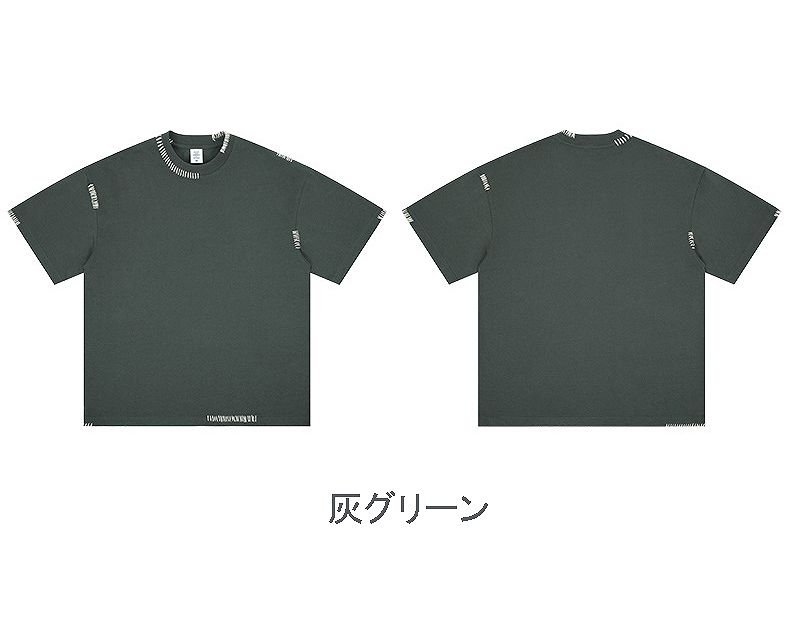 メンズ ビンテージ風 半袖 Tシャツ 男女兼用 ストリート系 トップス 春夏 2026新作★