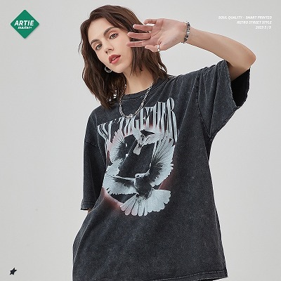 Copping Zone 半袖 Tシャツ ストリート 人気 高級感 男女兼用 3106660-1.jpg