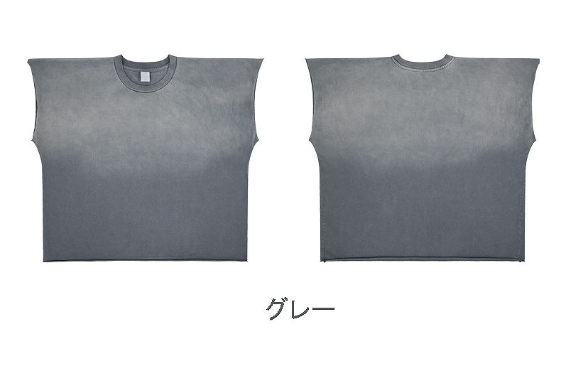 メンズ ビンテージ風 タンクトップ 男女兼用 ストリート系 トップス 春夏 2026新作★